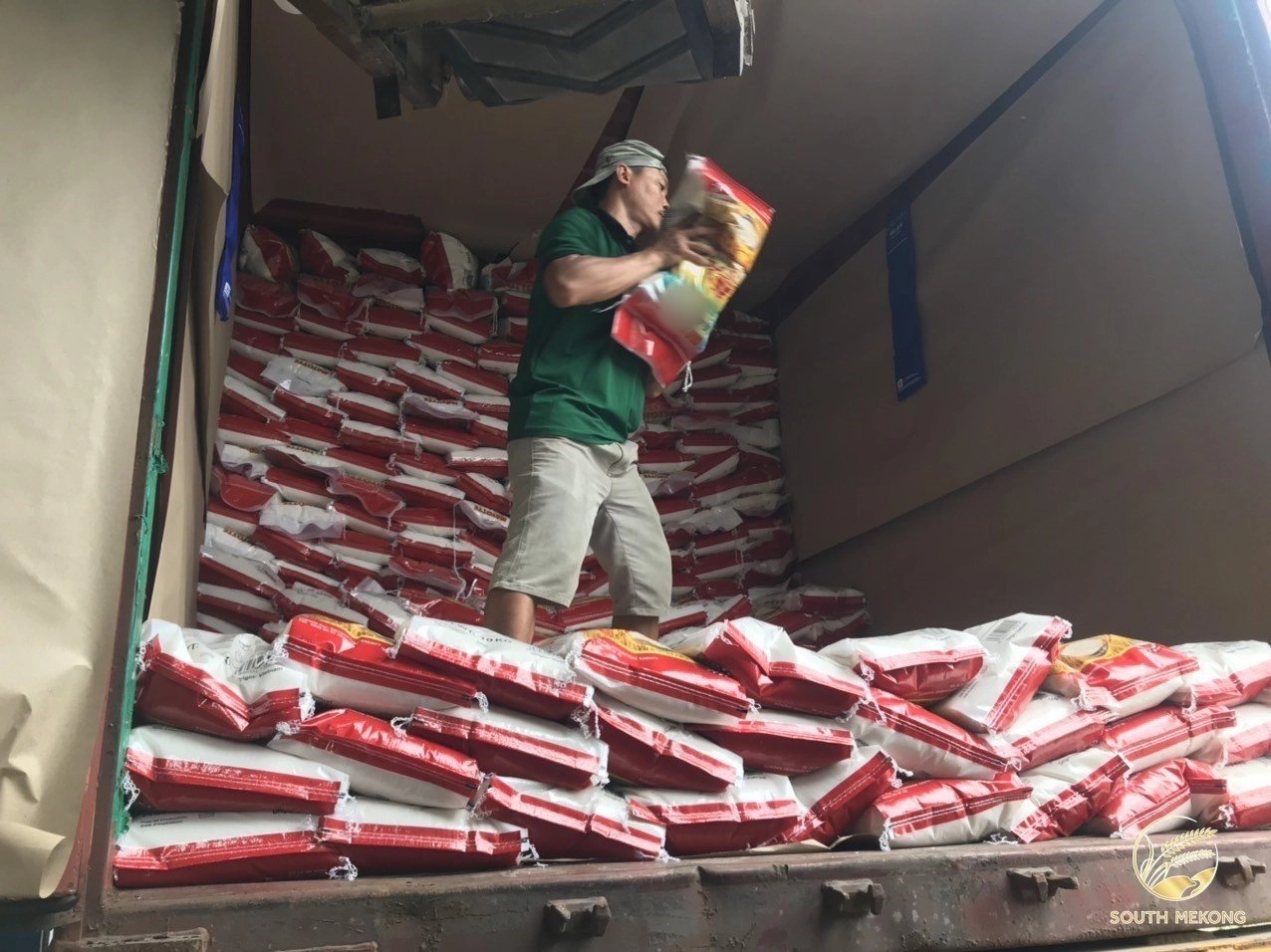 Exciting News Alert! South Mekong Company Exports 350 Tons of Jasmine Rice to the Pacific in June 2023!